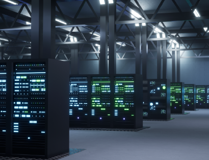 Network rack and patch panel