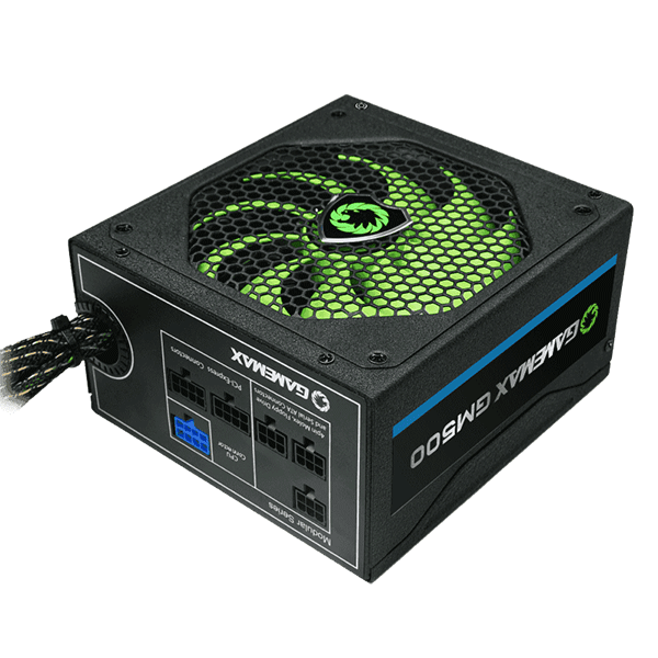 POWER SUPPLY 500W GAMEMAX GM500, BRONZE
