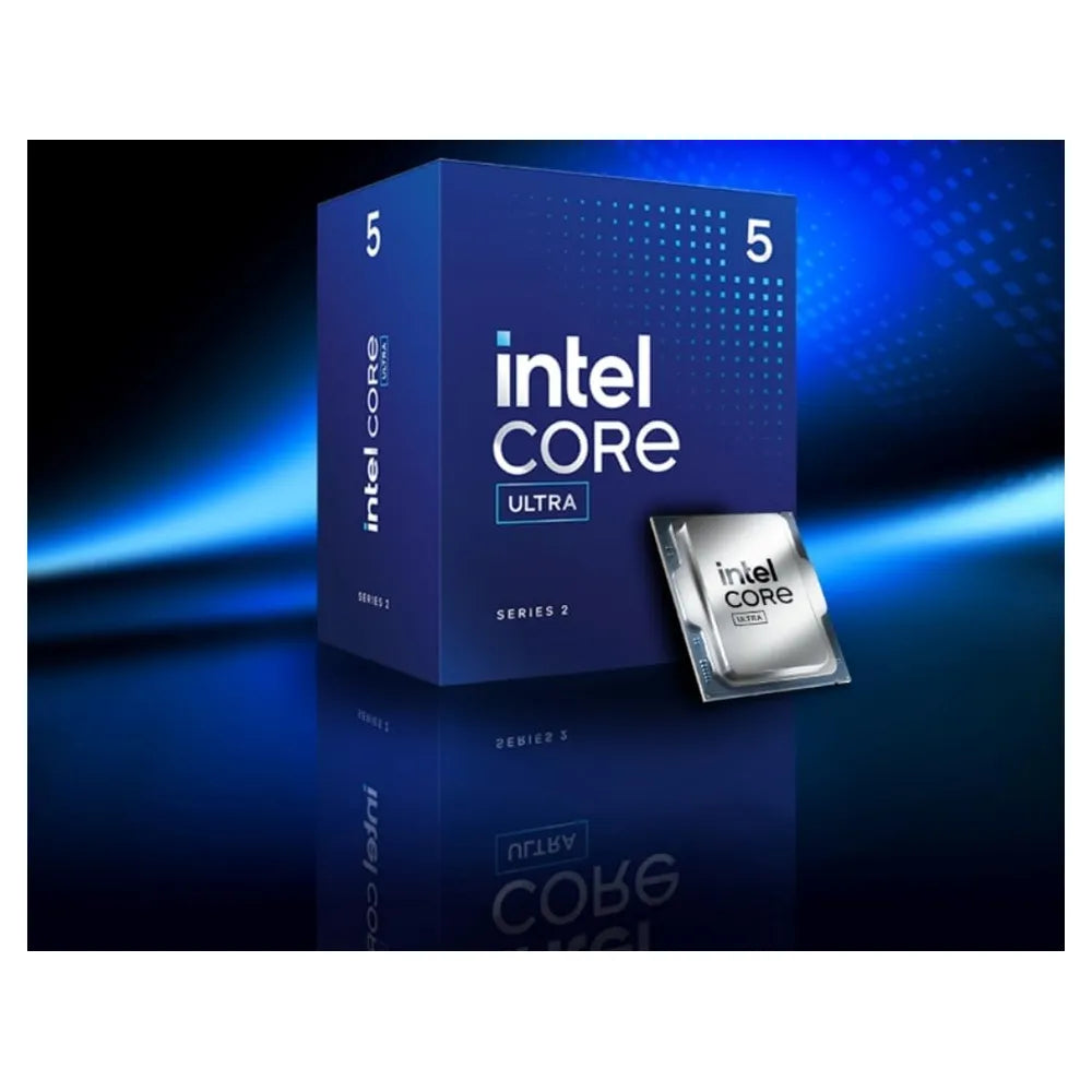 Intel Core Ultra 5-225F Processor, 10-Core (6P+4E), Base Core Frequency 3.3 GHz, Turbo Frequency 4.9 GHz, 20MB L1 Cache, DDR4/DDR5, LGA1851 Socket, 1 Year Warranty
