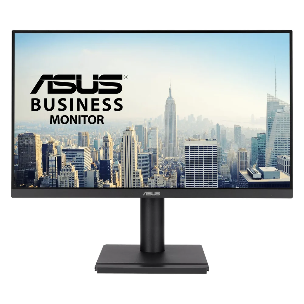 Asus VA249QGS Business Monitor, 23.8" FHD (1920 x 1080) Resolution, 120Hz, Anti-glare, 1ms (MPRT) Response Time, HDMI, DisplayPort, VGA, USB Hub, Fully Adjustable Stand, Black, 3 Year Warranty