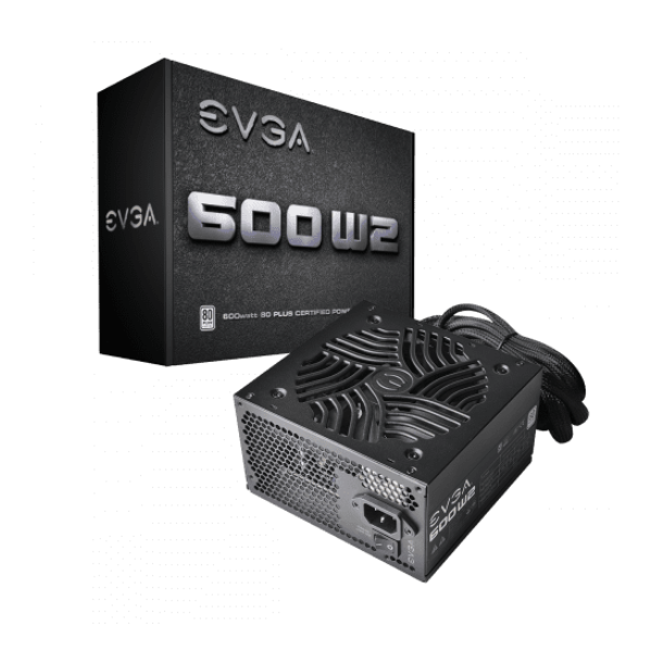 POWER SUPPLY 600W EVGA 80 PLUS WHITE-W2 600