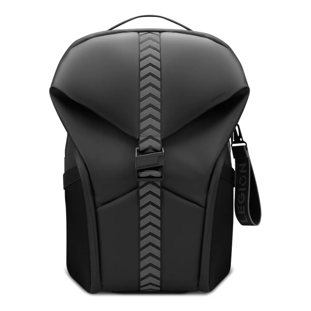 Lenovo Legion Gaming Backpack GB700, Fits up to 16" Laptops, Weather-Resistant, Anti-Shock Corners, Multi-Side Main Compartment Access, Anti-Theft Fidlock Magnetic Lock, Ergonomic Straps, Black, 1 Year Warranty