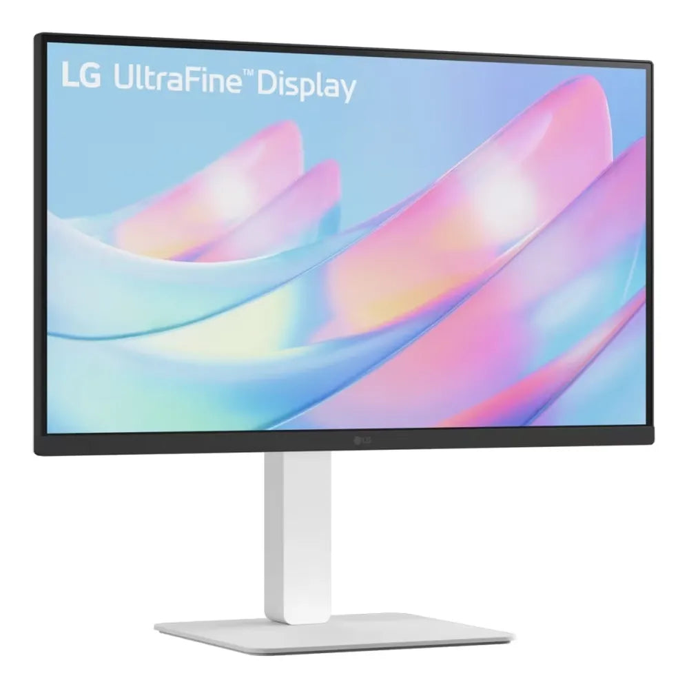 LG 27US550-W-AMA 4K UltraFine UHD Monitor, 27" 4K (3840 x 2160) Resolution, 60Hz, Anti-glare, 5ms (GtG) Response Time, HDMI, DisplayPort, Tilt/Height/Pivot Adjustable Stand, AMD FreeSync Compatible, White, 1 Year Warranty