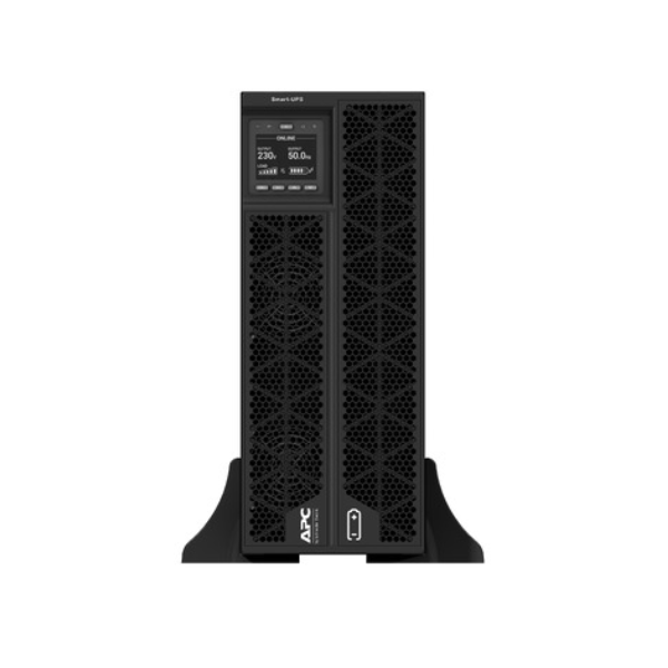APC Smart-UPS On-Line 5000VA, Rack/Tower, 230V, 2x IEC C13+1x IEC C19+Hard wire 3-wire (H+N+E) outlets, SmartConnect Port+SmartSlot, Network Card, LCD, 1 Year Warranty