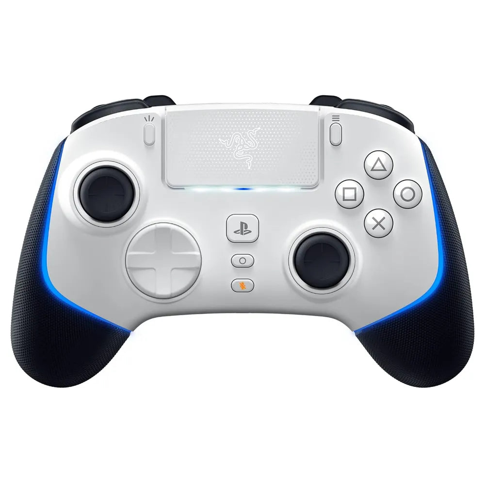 Razer Wolverine V2 Pro Wireless Gaming Controller, Mecha-Tactile Action Buttons, 8-Way Microswitch D-Pad, HyperTrigger, 6 Remapable Buttons, Compatible With Playstation 5 & PC, White, 1 Year Warranty