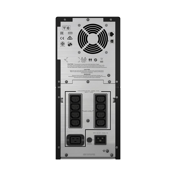 APC Smart-UPS C 3000VA, 230V, LCD, 8x IEC 320 C13 & 1x IEC 320 C19 outlets
