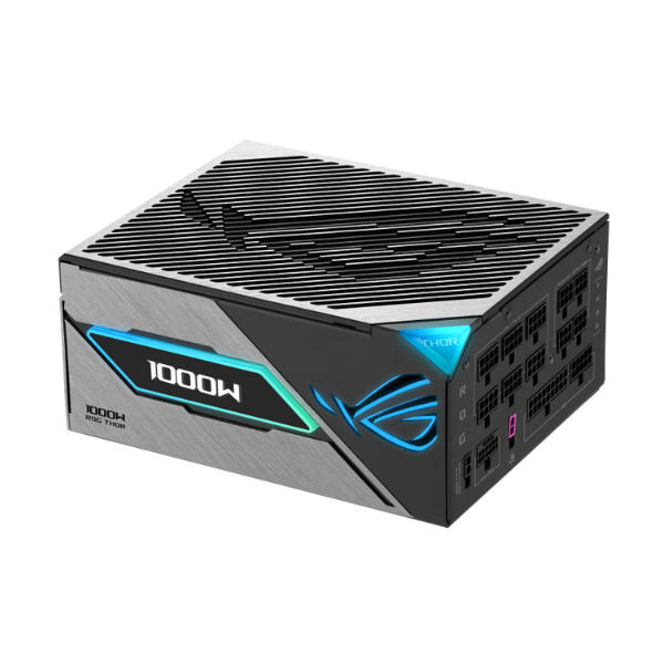 Asus ROG Thor 80 Plus Platinum III Power Supply, 1000W, Fully Modular, ATX, Magnetic OLED Display, 1 Year Warranty
