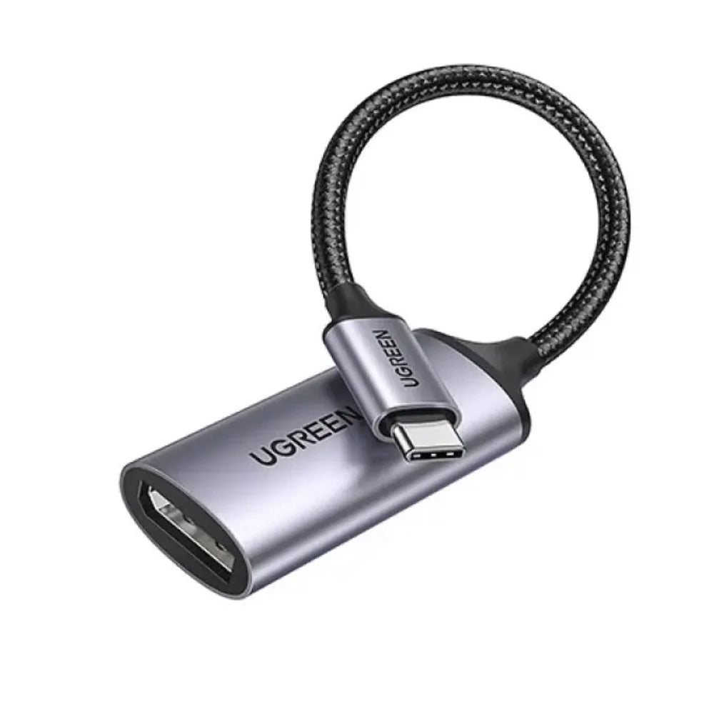 UGREEN 10CM USB-C to DisplayPort 1.4 Adapter Cable, 8K@60Hz, Aluminum Shell