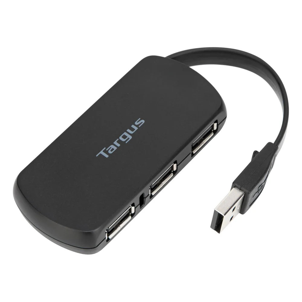 Targus 3-Port USB-C Hub, 60W Power Delivery Pass-Through, 3x USB 3.2 Gen 1 Type-A, Lightweight Travel Design, 1 Year Warranty