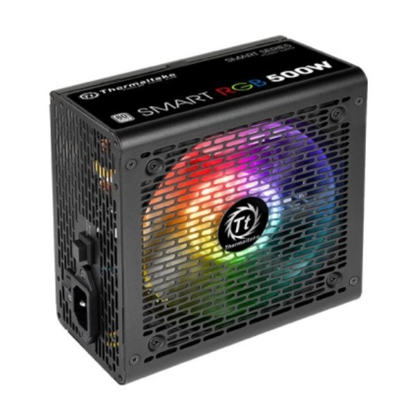 Thermaltake Smart R GB 80 PLUS 230V Standard Power Supply, 500W, Not Modular, ATX, 1 Year Warranty