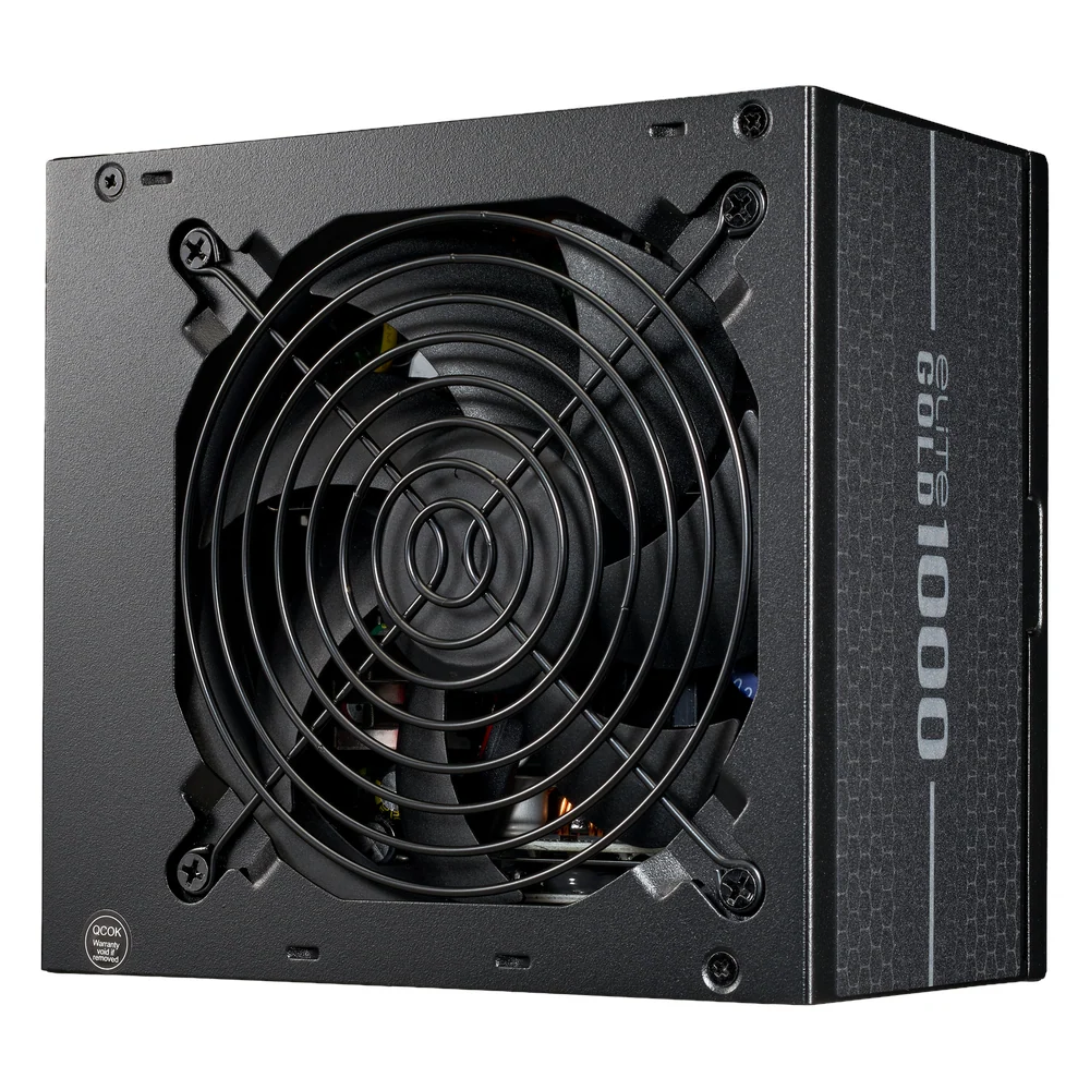 Cooler Master Elite Gold 1000W 80 Plus Gold Fully Modular Power Supply, ATX 3.1, 12VHPWR, 1 Year Warranty