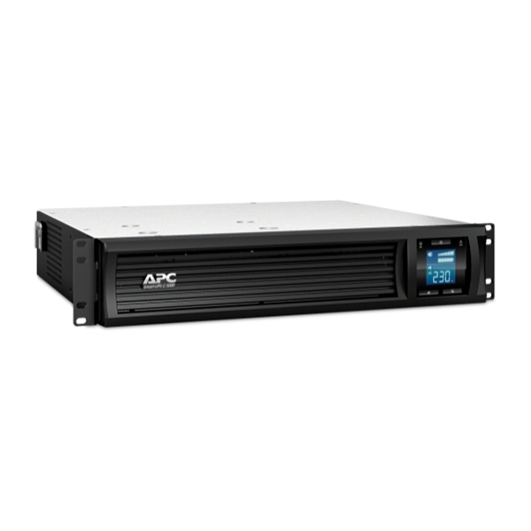 APC Smart-UPS C 3000VA, 230V, LCD, rackmount, 2U, 8x IEC 320 C13 & 2x IEC Jumpers & 1x IEC 320 C19 outlets