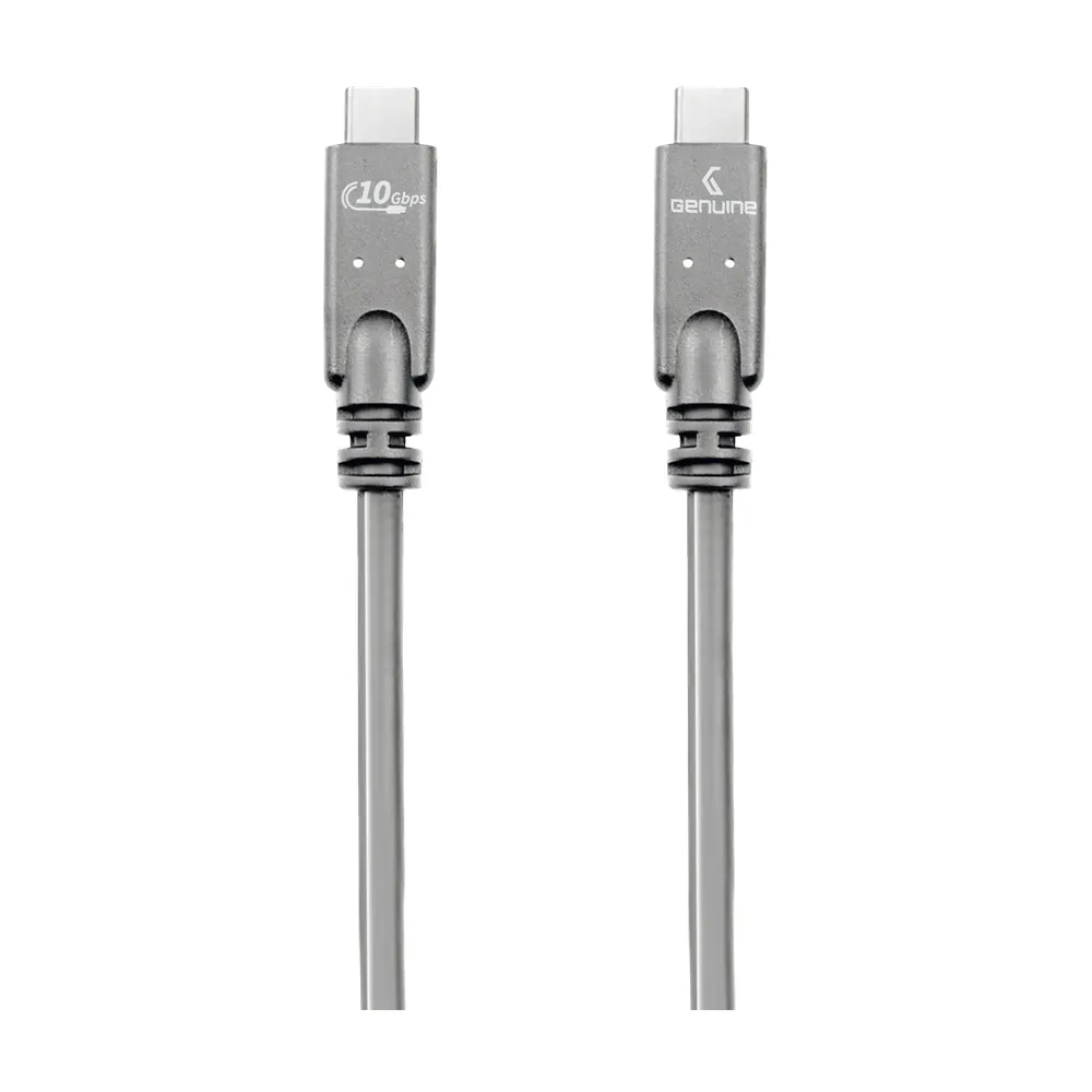 Genuine USB 3.2 Gen2 Cable, Cable Length 3M, 100W, 10Gps Data Transfer Speed, Gray, 1 Year Warranty