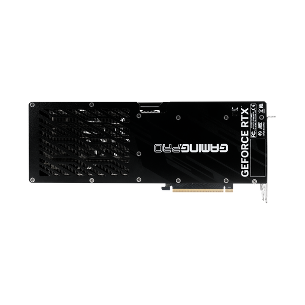 Palit GeForce RTX 5070 GamingPro OC Edition Graphics Card, GDDR7 12 GB 192-bit Memory, HDMI 2.1b, DP 2.1b Outputs, PCI Express 5.0, 2572 MHz Boost Clock, 28  GBps Memory Clock, 1 Year Warranty