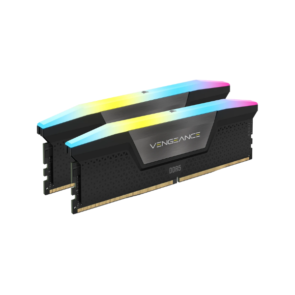 Corsair Vengeance R GB Memory Kit, 32 GB (2x16 GB), DDR5 DRAM, 6000 MT/s, CL-36, Black, 1 Year Warranty