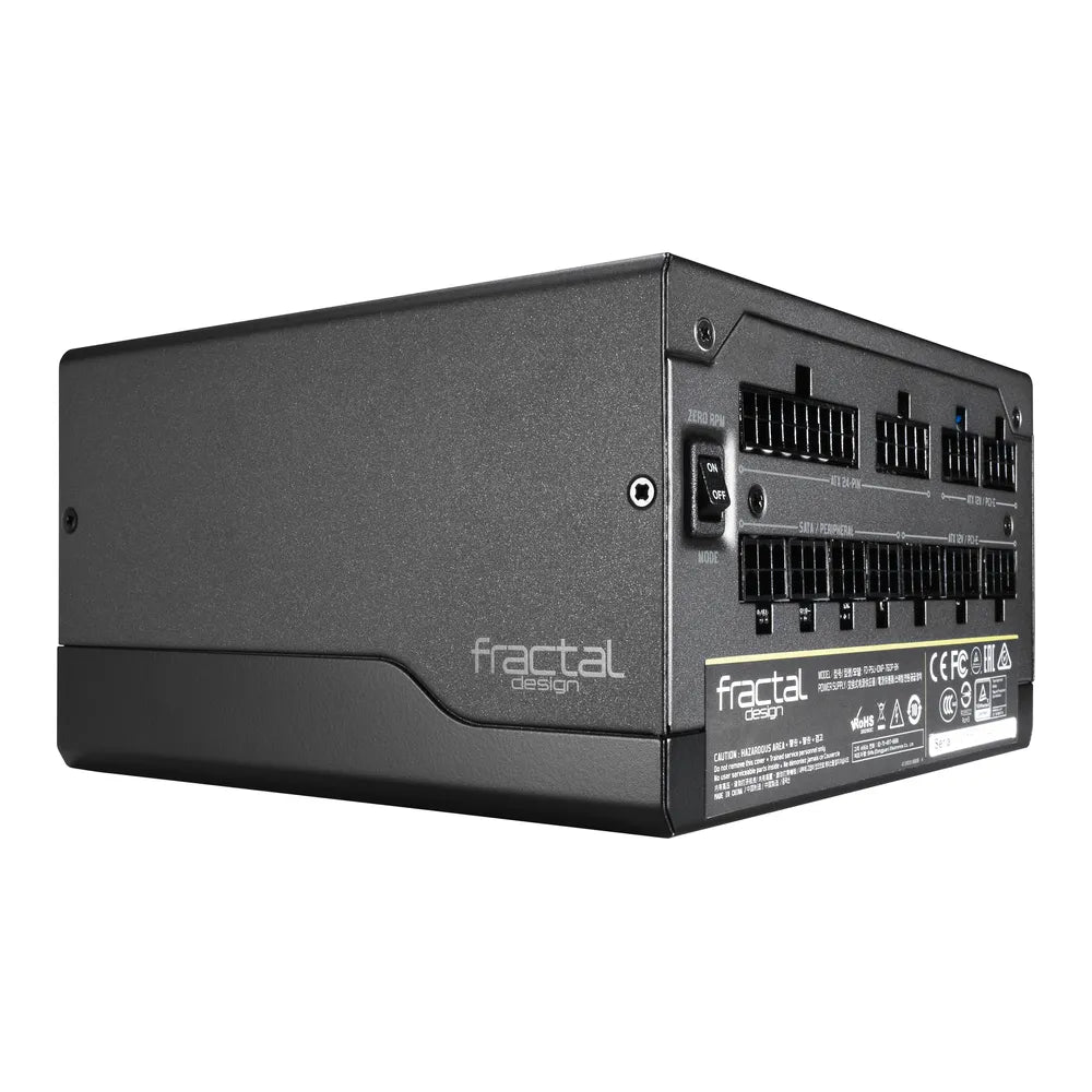 Fractal Design Ion+ 80 Plus Platinum Power Supply, 760W, Fully Modular, ATX, Black, 1 Year Warranty