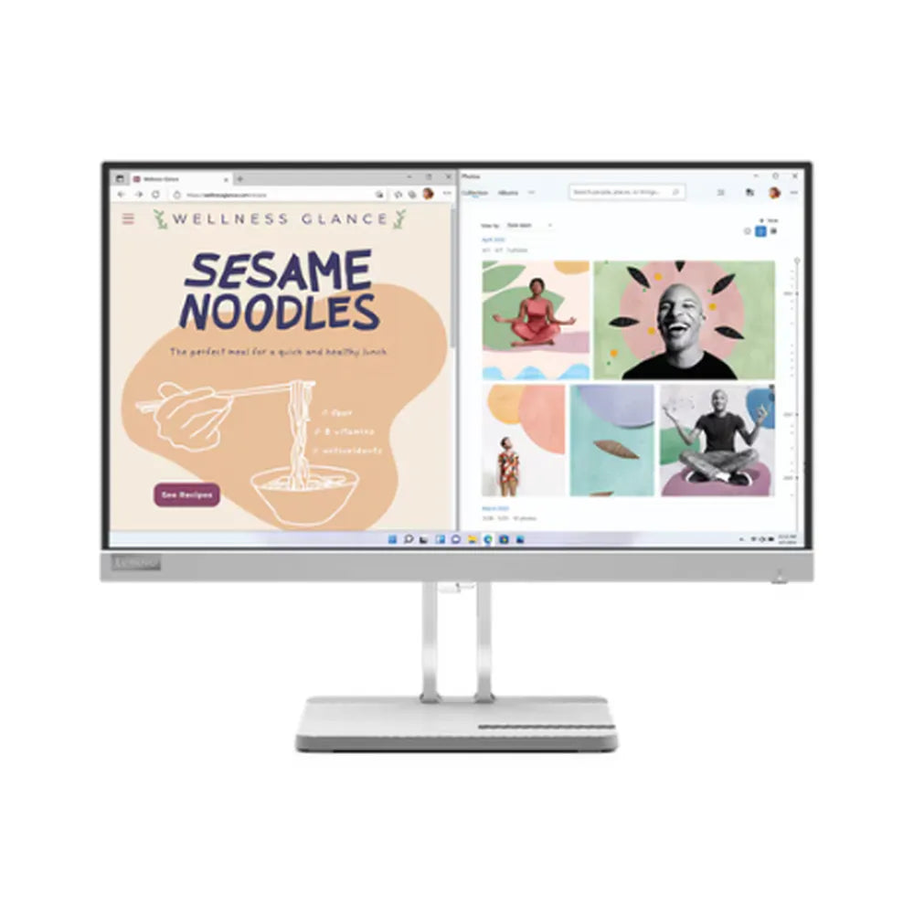 Monitor Lenovo L22e-40 21.5" Display, VGA+HDMI, GREY, 3 year warranty