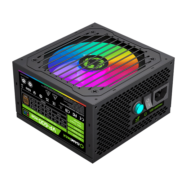 POWER SUPPLY 600W GAMEMAX VP600 R GB