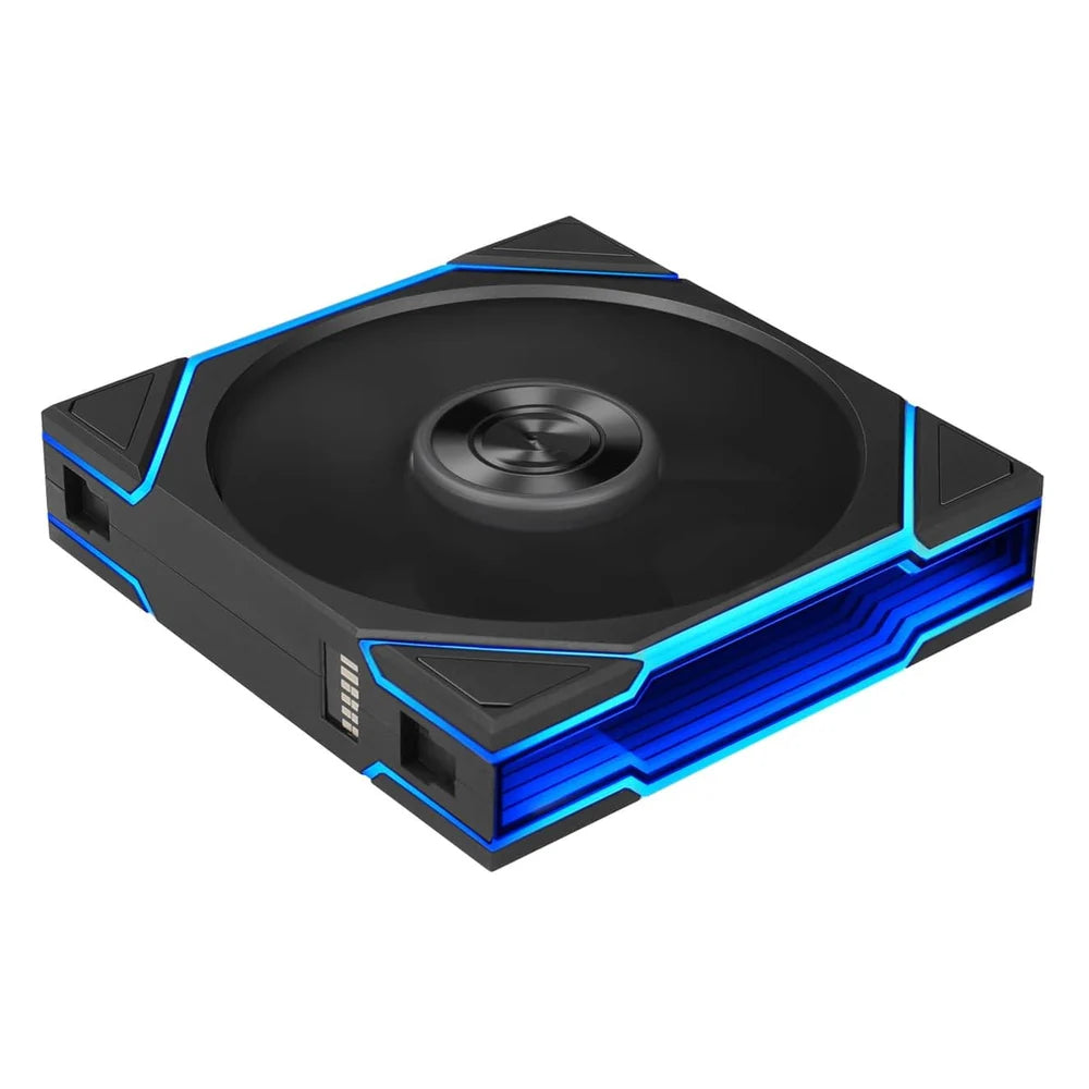 Lian Li UNI FAN TL Flex Case Fan, Single Pack, 120mm Fan Size, 2600 rpm Fan Speed, 90 CFM Airflow, Addressable RGB LED Lighting, Black, 1 Year Warranty