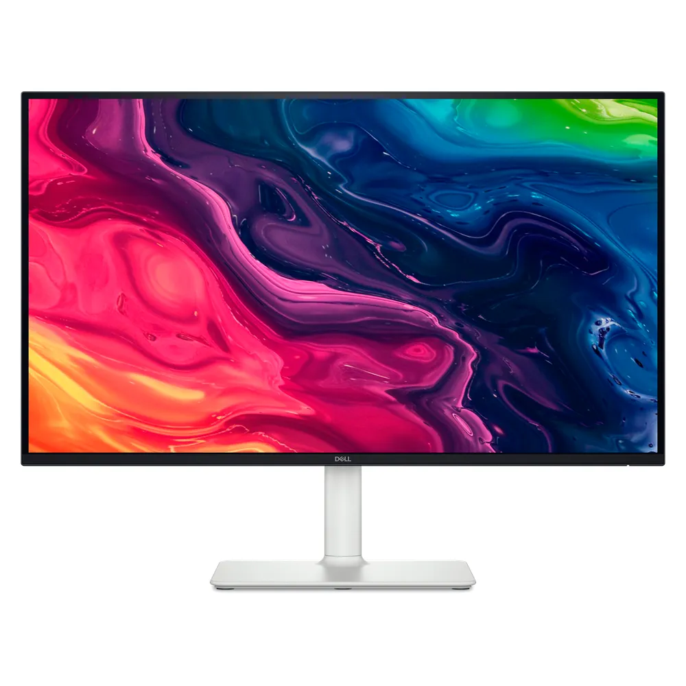 Dell 27 Plus 4K Monitor, 27" UHD (3840 x 2160), 120Hz, Anti-glare, 4ms (GtG) Response Time, HDMI, DP, Tilt/Height/Swivel/Pivot Adjustable, Black & White, 3 Year Warranty