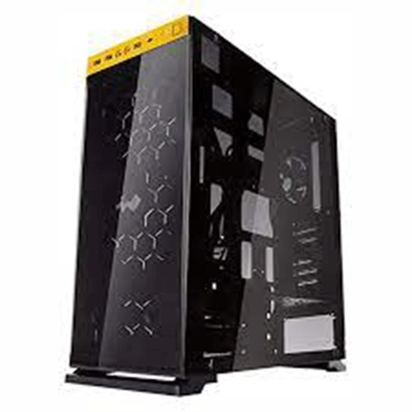 ATX CASE IN WIN 805 GOLD/BLACK ALUMINUM MID TOWER