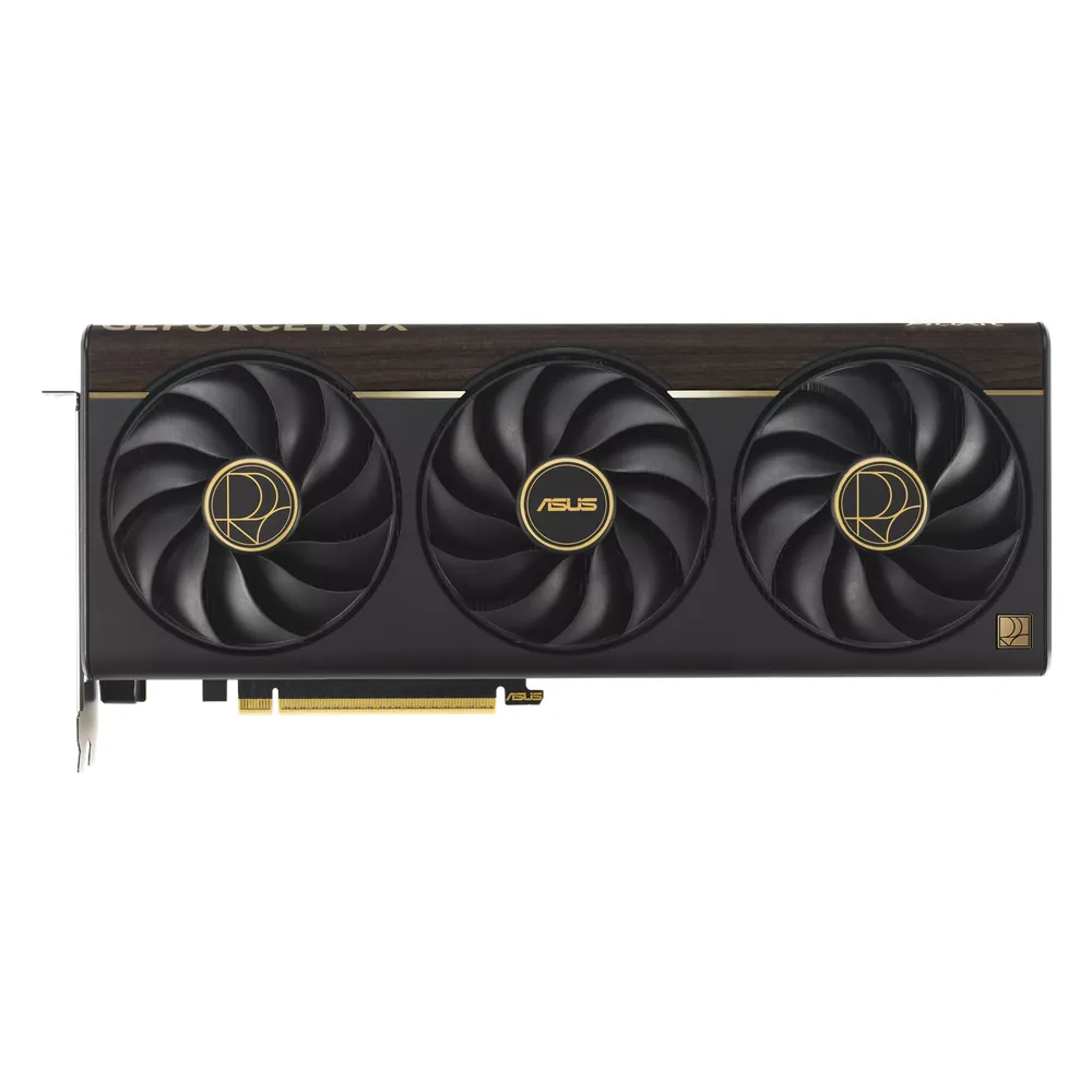 Asus ProArt GeForce RTX 5080 OC Edition Graphics Card, GDDR7 16GB 256-bit Memory, HDMI 2.1b & DP 2.1b Outputs, PCI Express 5.0, Triple Fan Axial-tech Cooling System, 1801 AI TOPS, 1 Year Warranty
