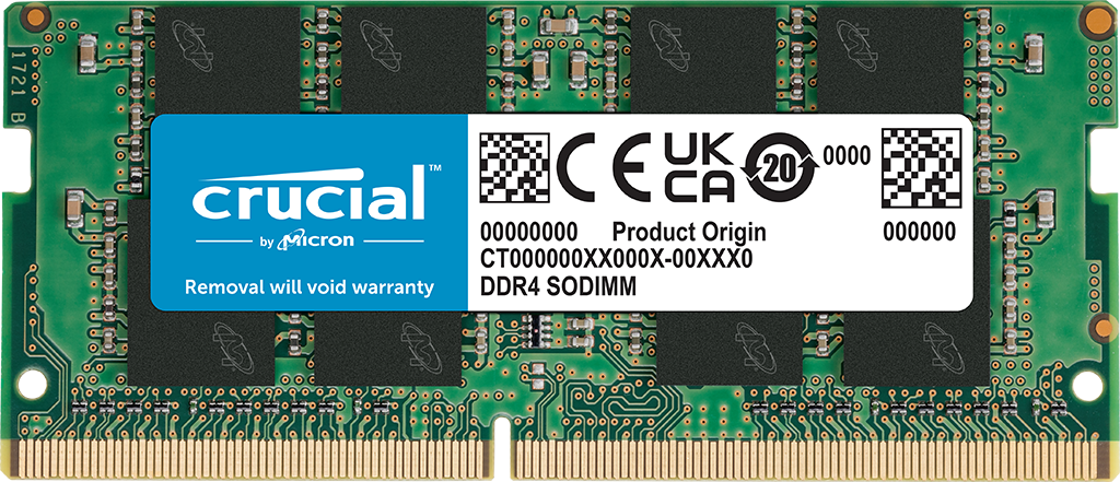 RAM SODIM DDR4 16 GB/3200 CRUCIAL