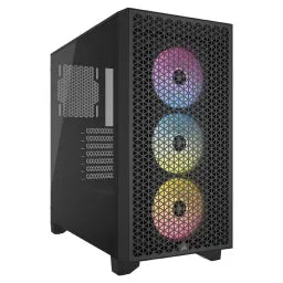 Cooler Master Elite 502 Mid Tower PC Casing, Tempered Glass Side Panel, Advanced Mesh Front Panel, 410mm GPU Support, USB 3.2 Gen 1, White, 1 Year Warranty
