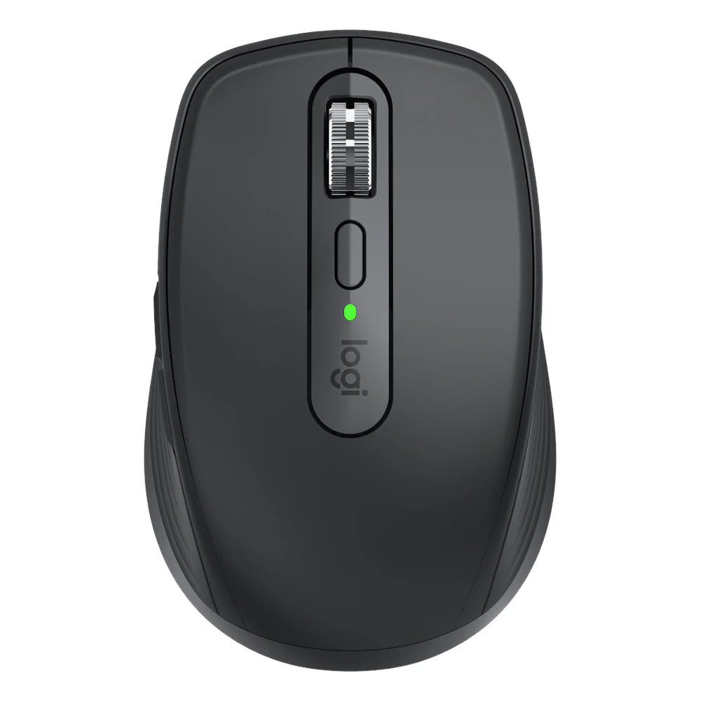 Logitech MX Anywhere 3S Wireless Mouse, Darkfield 8000 DPI Sensor, MagSpeed Scrolling, 6 Buttons, Bluetooth & Logi Bolt Connectivity, Up to 70 Days Battery Life, Graphite, 1 Year Warranty