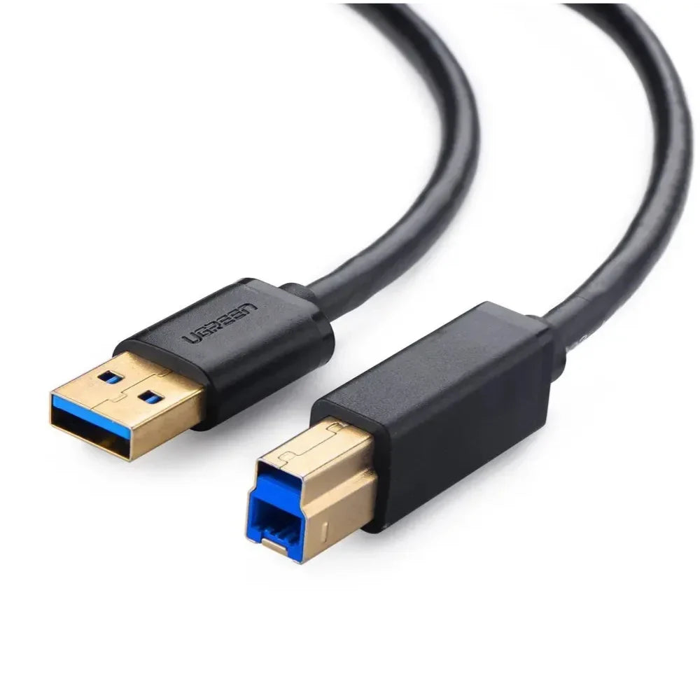 UGREEN 2M USB 3.0 A Male to B Male Printer Cable, 5Gbps Data Transfer