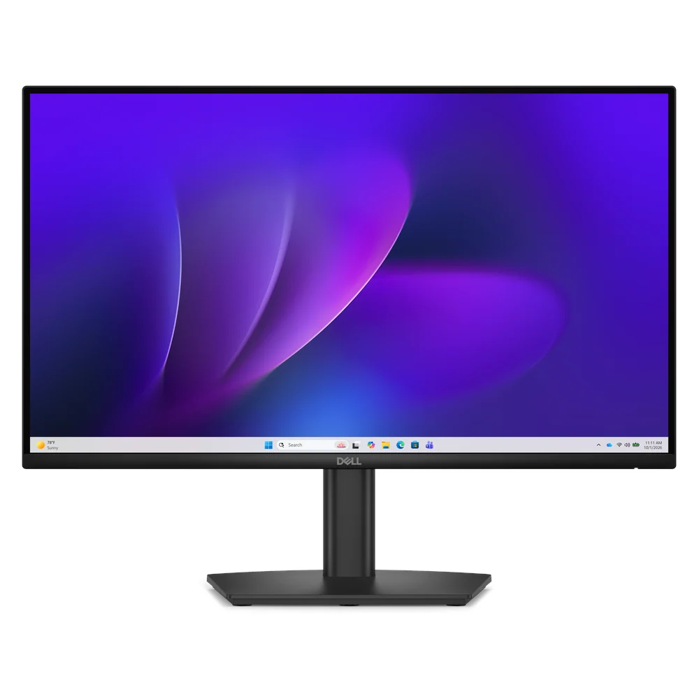 Dell Pro 22 E2226H Monitor, 22" FHD (1920 x 1080) Resolution, 100Hz, IPS Panel, 5ms (GTG) Response Time, HDMI, DP, VGA, Black, 3 Year Warranty
