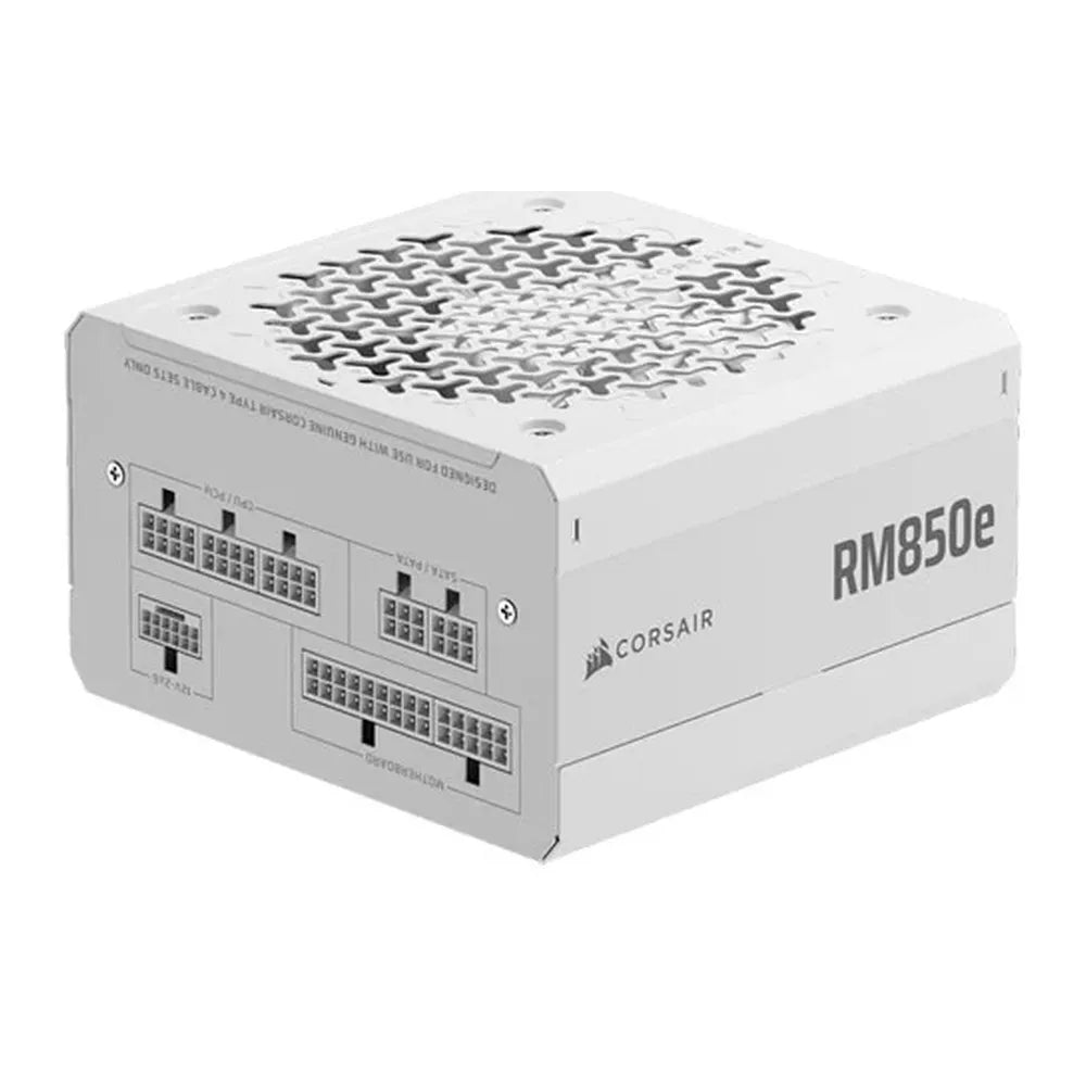 Corsair RMe Series RM850e 80 Plus Gold Low-Noise ATX Power Supply, 850W, Fully Modular, ATX, White, 1 Year Warranty