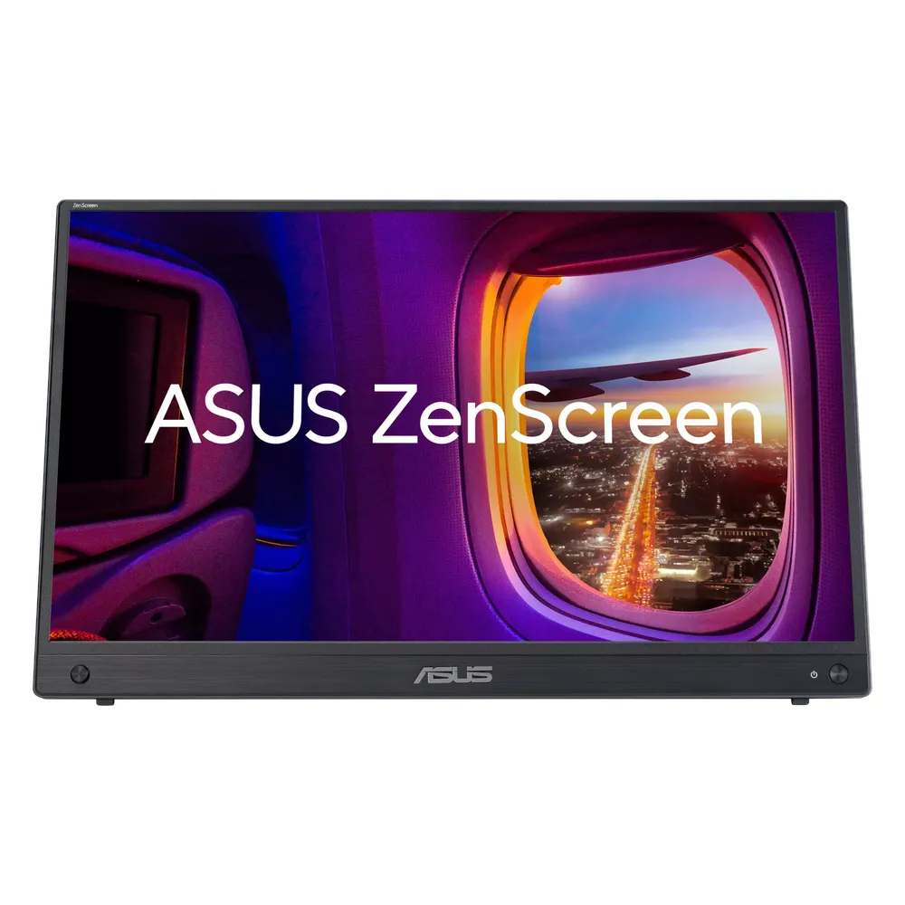 Asus ZenScreen MB16AHG 15.6" FHD (1920 x 1080) Portable Monitor, 144Hz, Anti-glare, 1ms GtG Response Time, USB-C, Mini HDMI, Tilt Adjustable Stand, Black, 3 Year Warranty