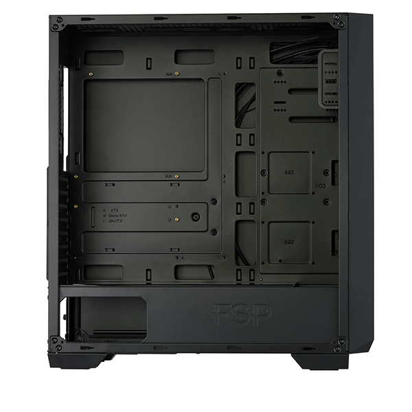 ATX CASE FSP CMT520-PLUS MID TOWER GAMING (4 AR GB FAN)