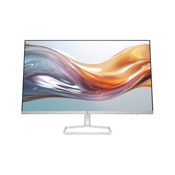 HP Series 5 527SW 27" FHD(1920 x 1080) White Monitor, Anti-glare, HDMI, VGA, Tilt, Adjustable, 1 Year warranty