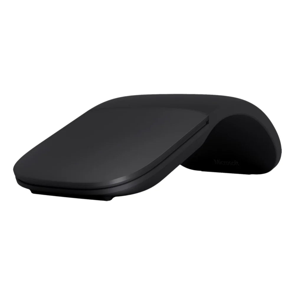 Microsoft Surface Arc Mouse, Bluetooth 4.1, Bendable tail Design, Up to 6 months Battery Life, Black, 1 Year Warranty