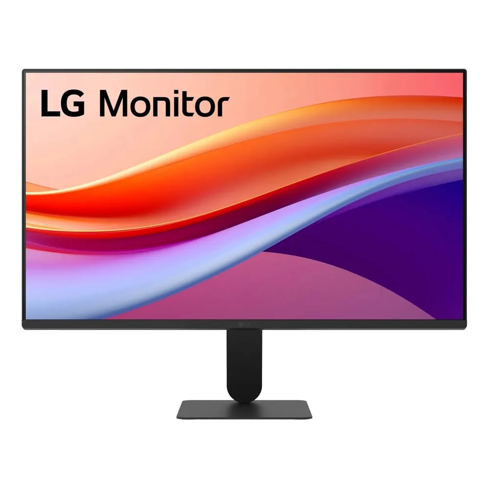 LG FHD IPS HDR10 Monitor, 24" FHD (1920 x 1080) Resolution, 120Hz, Anti-glare, 5ms (GTG) Response Time, HDMI, VGA, Tilt Adjustable Stand, Black, 1 Year Warranty