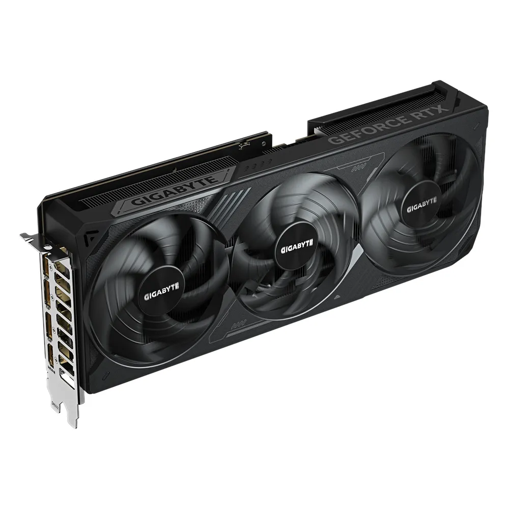 Gigabyte WINDFORCE GeForce RTX 5080 Small Form Factor Graphics Card, GDDR7 16GB 256-bit Memory, HDMI 2.1b & DP 2.1b Outputs, PCI Express 5.0, 2617 MHz Core Clock, 30 Gbps Memory Clock, Triple Windforce Hawk Fans, Dual BIOS, 1 Year Warranty
