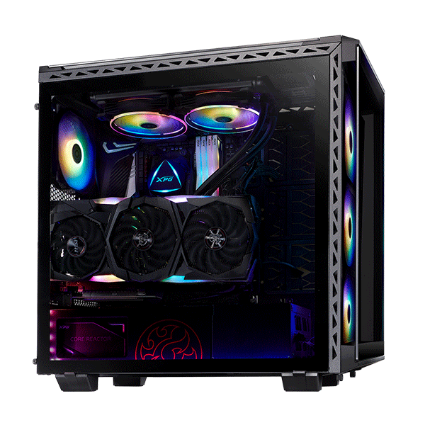 ATX CASE XPG BATTLE CRUISER SUPER MID TOWER BLACK