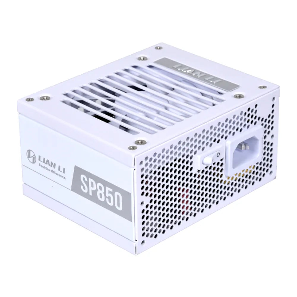 Lian Li SP850 850W 80 Plus Gold Fully Modular SFX Power Supply, 850W, Fully Modular, SFX, White, 1 Year Warranty