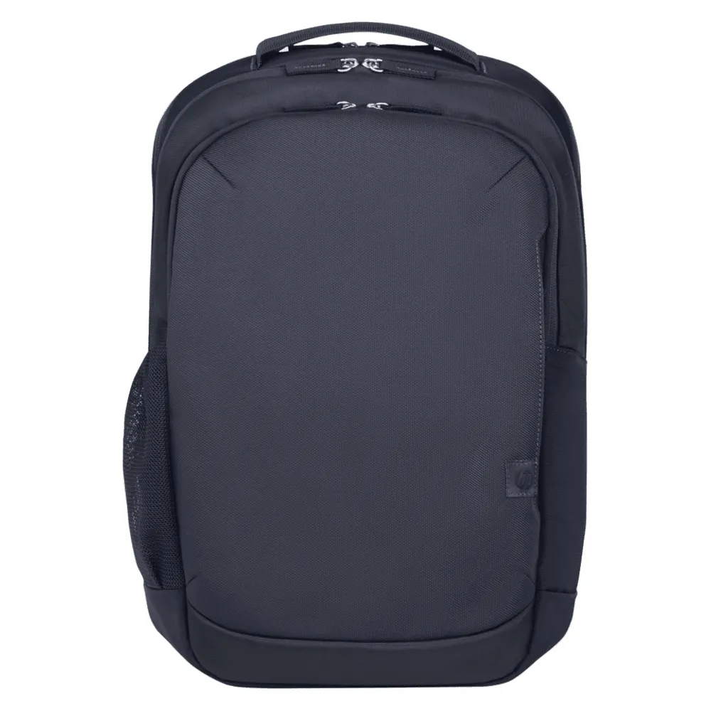 HP Backpack, Fits up to 16" Laptops, Water-Resistant, Polyester Fabric, Dedicated Padded Laptop Compartment, Travel Convenience Design, Black, 1 Year Warranty