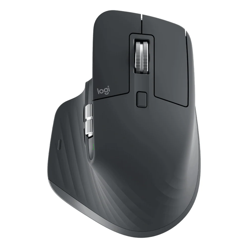 Logitech MX Master 3S for Business Wireless Mouse, Darkfield 8000 DPI Sensor, MagSpeed Scrolling, 7 Buttons, Logi Bolt & Bluetooth Connectivity, Up to 70 Days Battery Life, Graphite, 1 Year Warranty