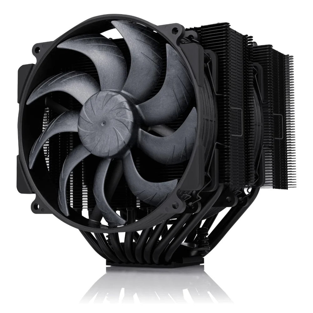 Noctua NH-D15 Chromax Black CPU Air Cooler, Intel & AMD Compatible, 2 Fans, PWM Fan Control, 6 Heatpipes, 1 Year Warranty