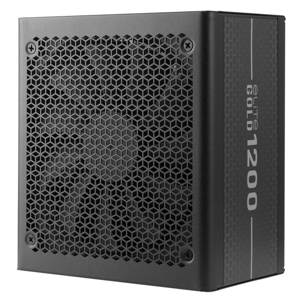 Cooler Master Elite Gold 1200W Power Supply, 80 Plus Gold, Fully Modular, ATX 3.1, PCIe 5.0, Black, 1 Year Warranty