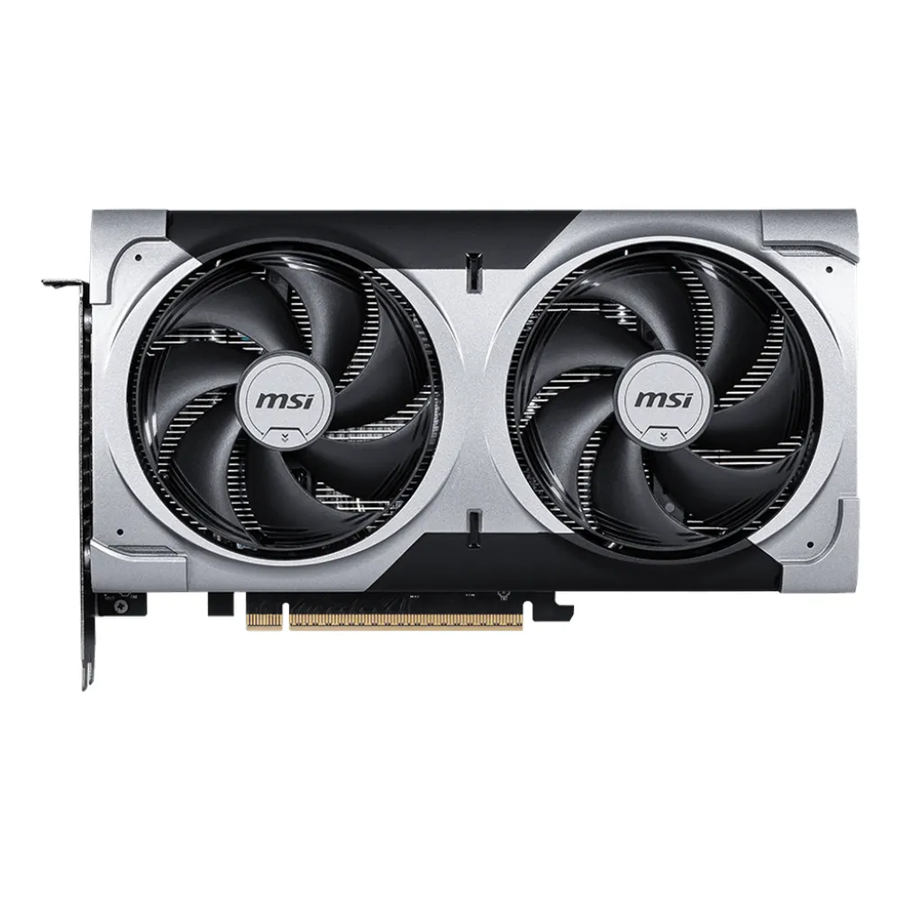 Msi GeForce RTX 5060 Ti VENTUS 2X OC PLUS Graphics Card, GDDR7 8GB 128-bit Memory, HDMI 2.1b & DP 2.1b Outputs, PCI Express 5.0, 2617 MHz OC Boost Clock, 28 Gbps Memory Clock, 1 Year Warranty
