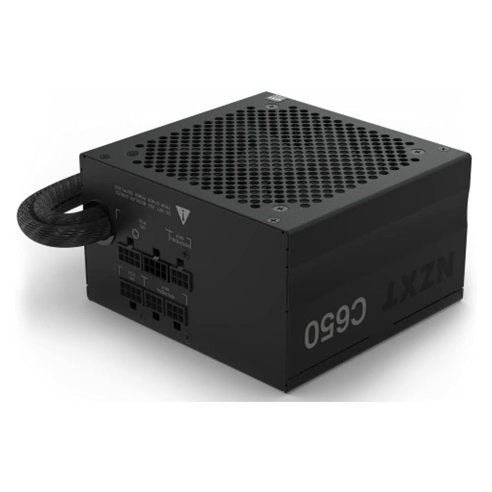 NZXT C650 80 Plus Bronze Semi-Modular Power Supply, 650W, Semi-Modular, ATX, Black, 1 Year Warranty