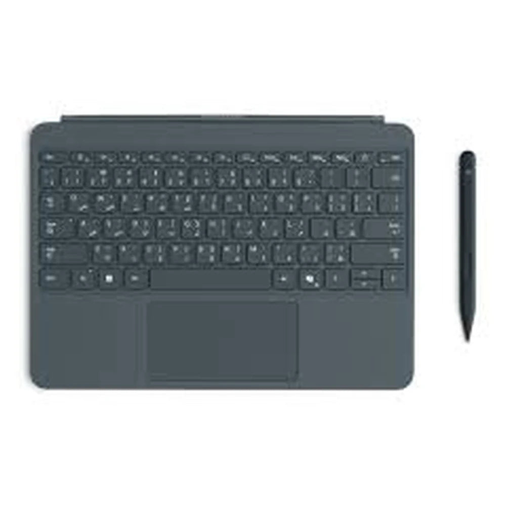 Microsoft Surface Pro 12 Keyboard with Slim Pen, Backlit Keys, Precision Touchpad, Alcantara Finish, Dynamic Hinge, Magnetic Attachment, English & Arabic Keyboard, Black, 1 Year Warranty