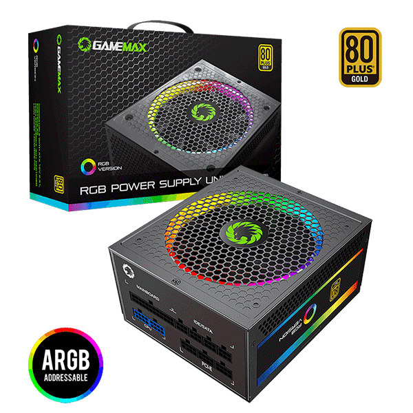 POWER SUPPLY 550W R GB GAMEMAX R GB550
