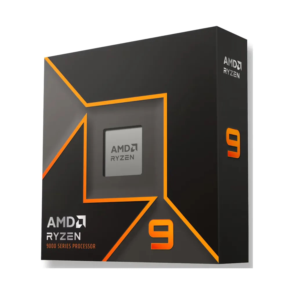 AMD Ryzen 9 9950X Processor, 16-Core, Base Core Frequency 4.3 GHz, Turbo Frequency 5.7 GHz, 1280KB L1 Cache, DDR5, AM5 Socket, 1 Year Warranty