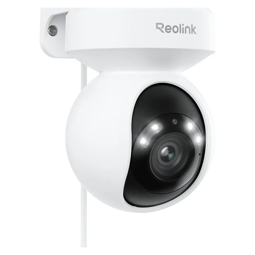 Reolink E1 Outdoor Pro Smart Security Camera, 4K UHD Resolution @ 20fps, 8MP Image Sensor, 3x Optical Zoom, 355° Pan & 50° Tilt with Auto Tracking, 1 Year Warranty